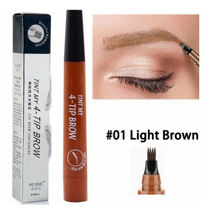 4 point eyebrow pencil